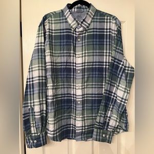 Saltwater relaxed Classics Slim Fit Plaid button-down shirt